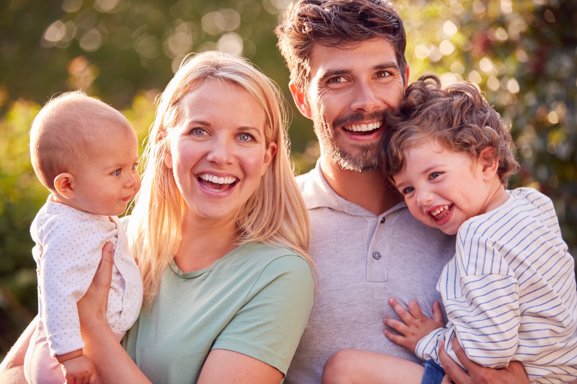 Portrait einer Familie